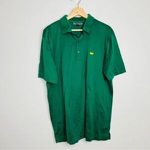 Masters Collection Classic Green Golf Polo Shirt Large